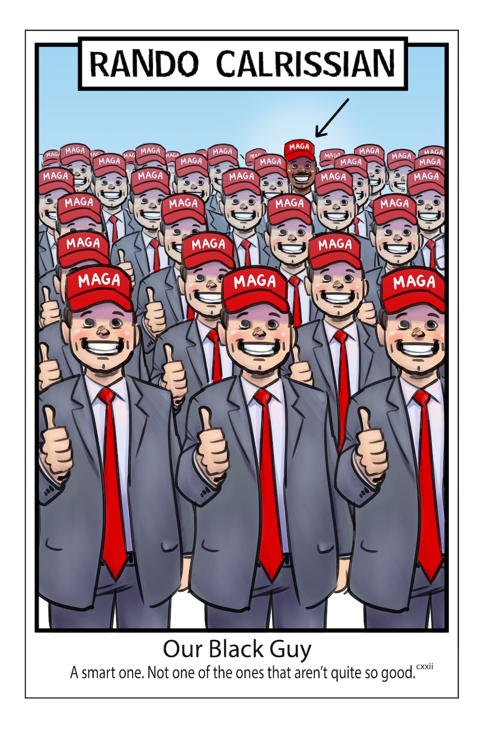 Cronyism - Stop Project 2025 Comic
